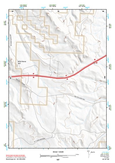 44107SW Page 107 Worland Topo Preview 1
