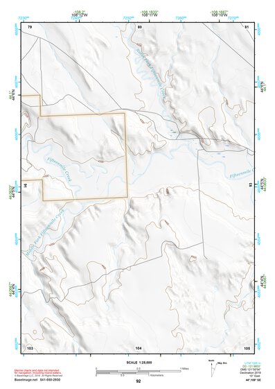 44108SE Page 92 Basin Topo Preview 1