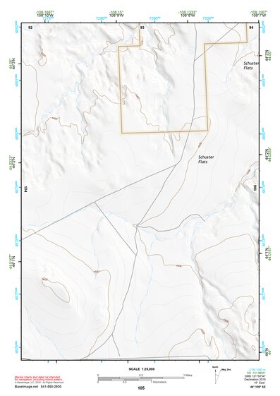 44108SE Page 105 Basin Topo Preview 1