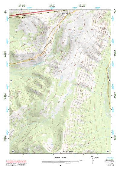 44110NE Page 9 Yellowstone National Park Topo Preview 1