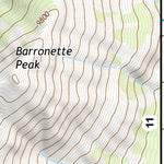 44110NE Page 10 Yellowstone National Park Topo Preview 3