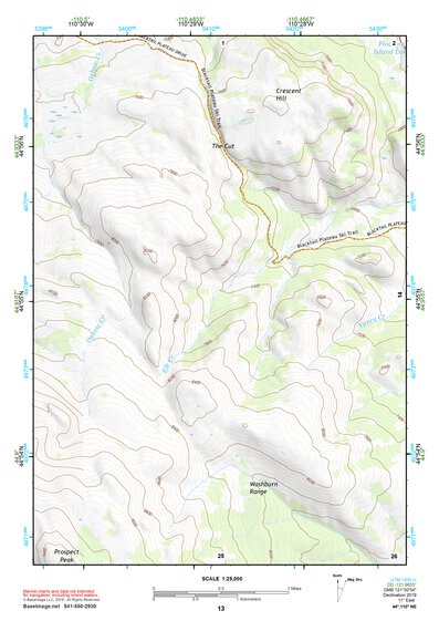 44110NE Page 13 Yellowstone National Park Topo Preview 1
