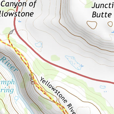 44110NE Page 15 Yellowstone National Park Topo Preview 2
