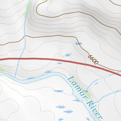 44110NE Page 18 Yellowstone National Park Topo Preview 2