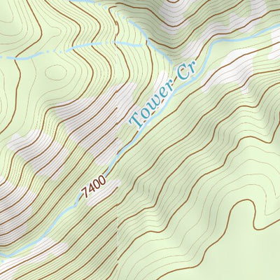 44110NE Page 25 Yellowstone National Park Topo Preview 3