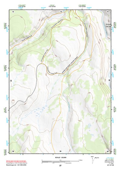 44110NE Page 27 Yellowstone National Park Topo Preview 1