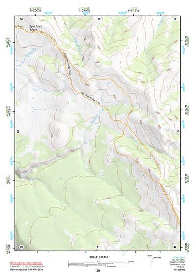 44110NE Page 29 Yellowstone National Park Topo Preview 1