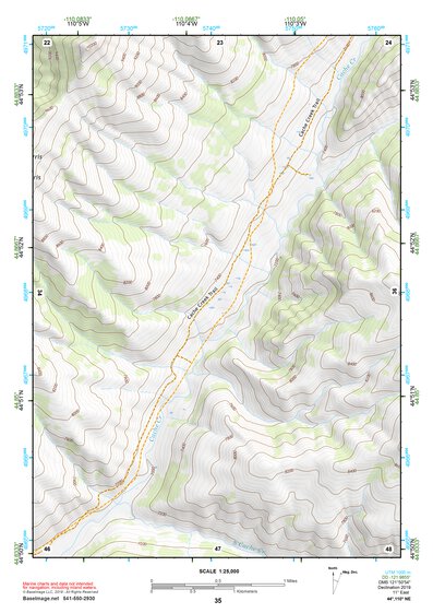 44110NE Page 35 Yellowstone National Park Topo Preview 1