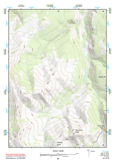 44110NE Page 37 Yellowstone National Park Topo Preview 1