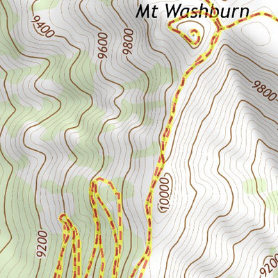 44110NE Page 38 Yellowstone National Park Topo Preview 3