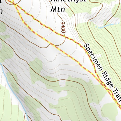 44110NE Page 43 Yellowstone National Park Topo Preview 3