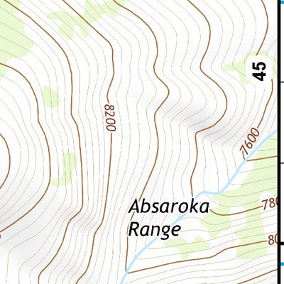 44110NE Page 44 Yellowstone National Park Topo Preview 3