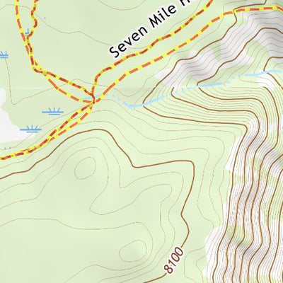 44110NE Page 50 Yellowstone National Park Topo Preview 2