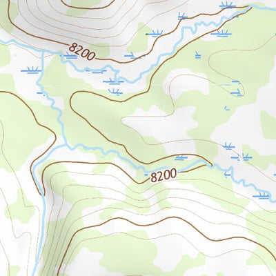 44110NE Page 55 Yellowstone National Park Topo Preview 2