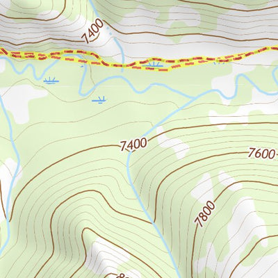 44110NE Page 60 Yellowstone National Park Topo Preview 2