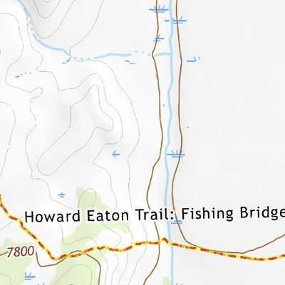 44110NE Page 61 Yellowstone National Park Topo Preview 2