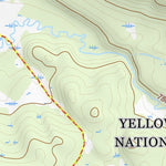 44110NE Page 62 Yellowstone National Park Topo Preview 2