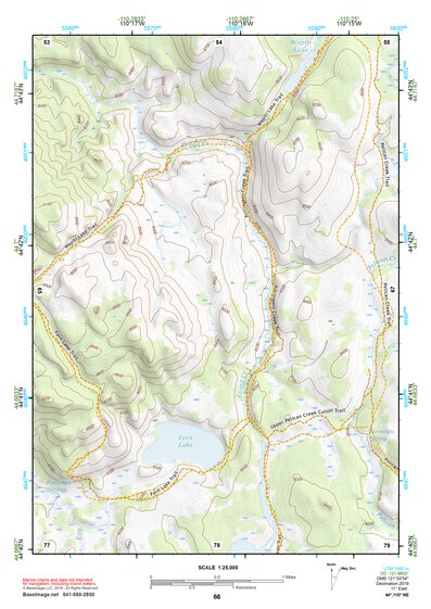 44110NE Page 66 Yellowstone National Park Topo Preview 1