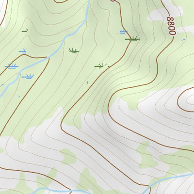 44110NE Page 68 Yellowstone National Park Topo Preview 3