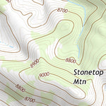 44110NE Page 77 Yellowstone National Park Topo Preview 3