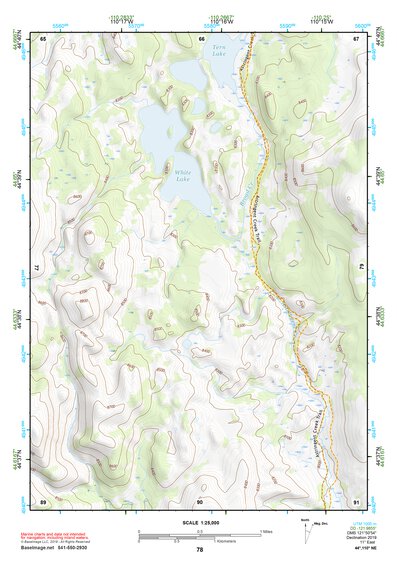 44110NE Page 78 Yellowstone National Park Topo Preview 1