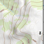 44110NE Page 83 Yellowstone National Park Topo Preview 3