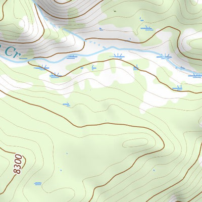 44110NE Page 97 Yellowstone National Park Topo Preview 2