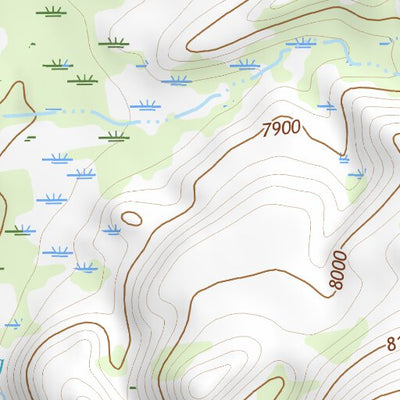44110NE Page 102 Yellowstone National Park Topo Preview 2