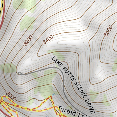 44110NE Page 102 Yellowstone National Park Topo Preview 3