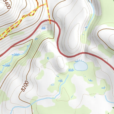 44110NE Page 103 Yellowstone National Park Topo Preview 3