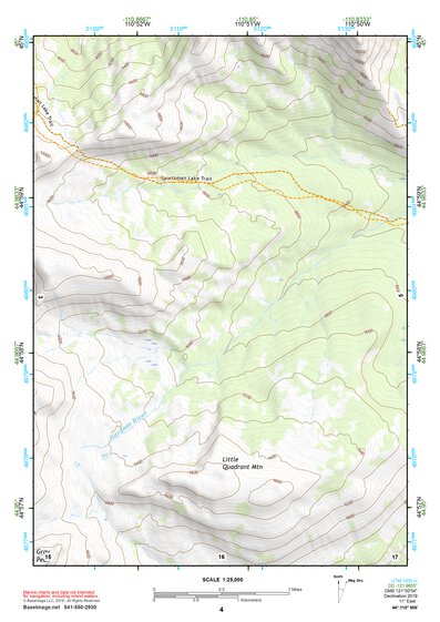 44110NW Page 4 Yellowstone National Park Topo Preview 1