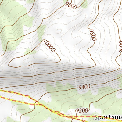 44110NW Page 4 Yellowstone National Park Topo Preview 3