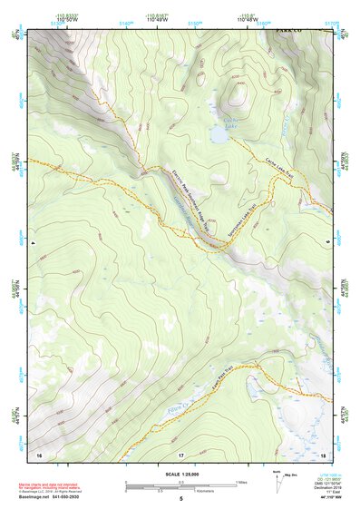 44110NW Page 5 Yellowstone National Park Topo Preview 1