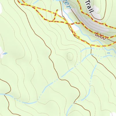 44110NW Page 5 Yellowstone National Park Topo Preview 2