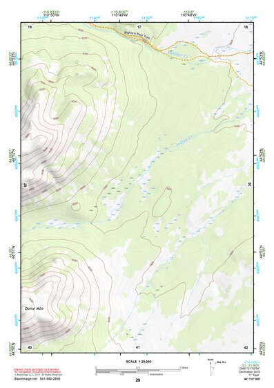 44110NW Page 29 Yellowstone National Park Topo Preview 1