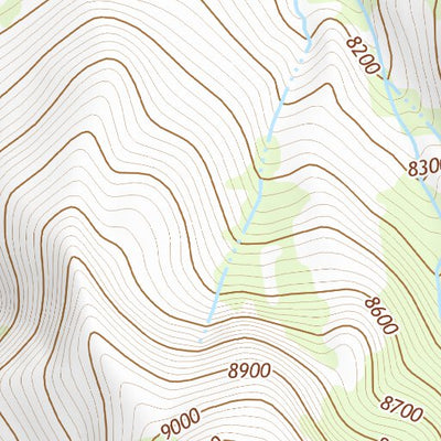 44110NW Page 34 Yellowstone National Park Topo Preview 2