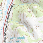 44110NW Page 43 Yellowstone National Park Topo Preview 3