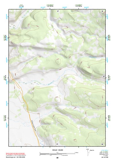 44110NW Page 49 Yellowstone National Park Topo Preview 1