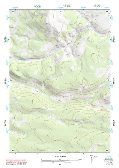 44110NW Page 50 Yellowstone National Park Topo Preview 1