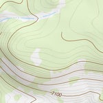 44110NW Page 50 Yellowstone National Park Topo Preview 2