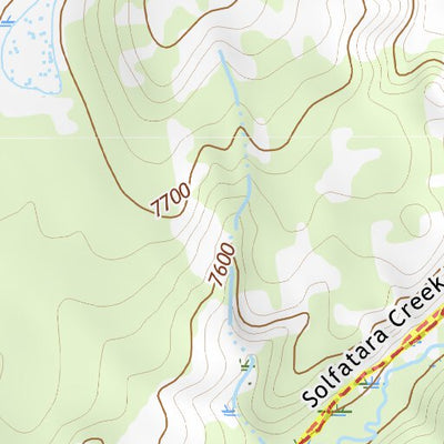 44110NW Page 56 Yellowstone National Park Topo Preview 2