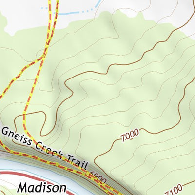 44110NW Page 61 Yellowstone National Park Topo Preview 3