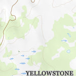 44110NW Page 71 Yellowstone National Park Topo Preview 2