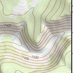 44110NW Page 73 Yellowstone National Park Topo Preview 3