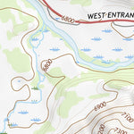 44110NW Page 75 Yellowstone National Park Topo Preview 2