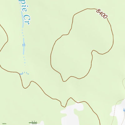 44110NW Page 82 Yellowstone National Park Topo Preview 2