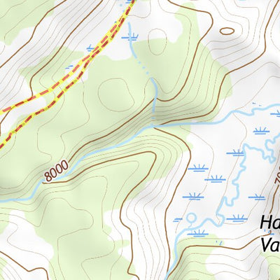 44110NW Page 82 Yellowstone National Park Topo Preview 3