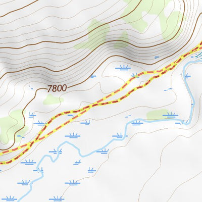 44110NW Page 84 Yellowstone National Park Topo Preview 3