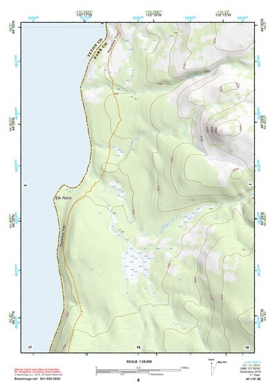 44110SE Page 6 Yellowstone National Park Topo Preview 1