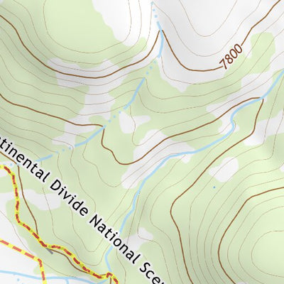 44110SE Page 62 Yellowstone National Park Topo Preview 3